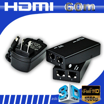 HDMI to HDMI extender by cat 6 cable